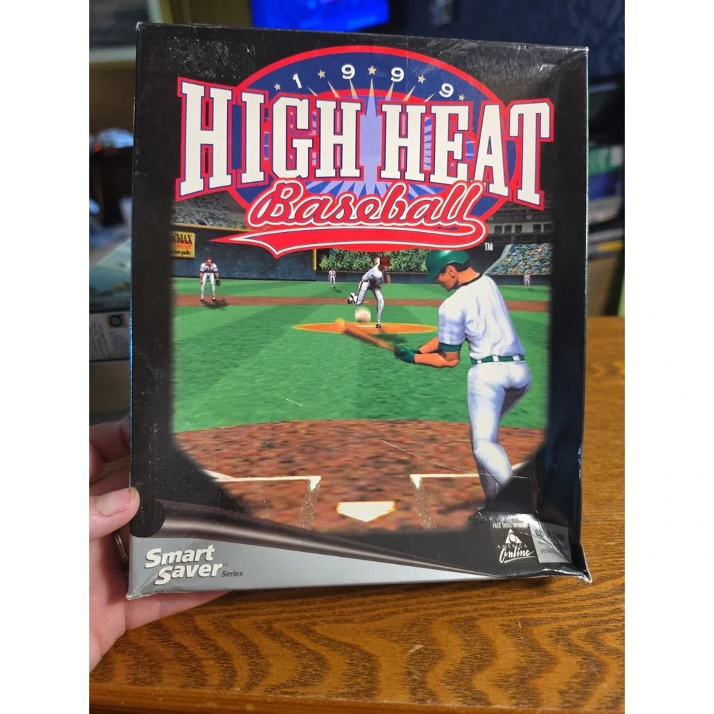High Heat Baseball 1999 PC Big Box Factory Sealed Windows 95 98 SmartSaver UPC C